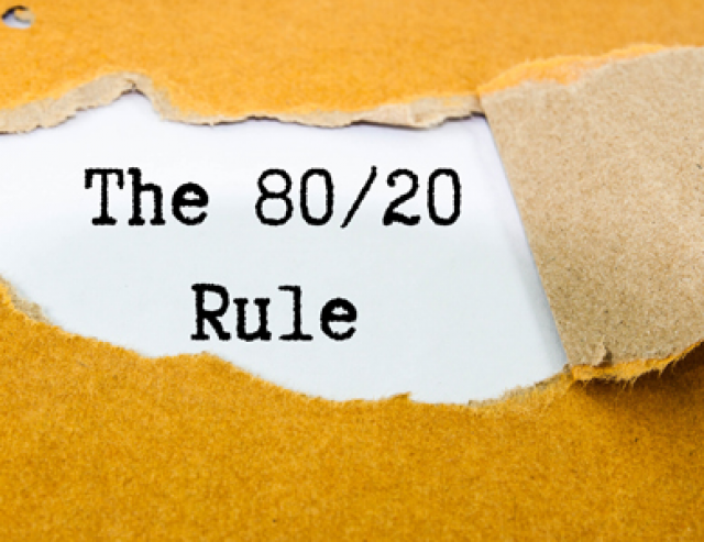 Ken jij de 80-20 regel al?